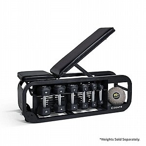 ספסל אימון רב-תכליתי עם מעמד למשקולות ספסל אימון רב-תכליתי עם מעמד למשקולות