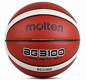 כדור כדורסל 6 עור סינטטי מולטן MOLTEN BG3100 כדור כדורסל 6 עור סינטטי מולטן MOLTEN BG3100