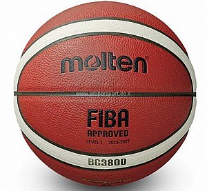 כדור כדורסל 6 עור סינטטי מולטן MOLTEN BG3800 כדור כדורסל 6 עור סינטטי מולטן MOLTEN BG3800