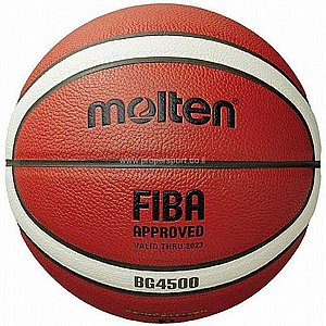 כדור כדורסל 6 מולטן עור MOLTEN BG4500 כדור כדורסל 6 מולטן עור MOLTEN BG4500
