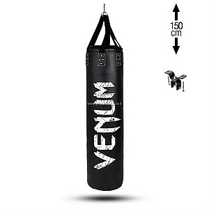 שק איגרוף PU *מלא* , 150 ס"מ, Venum Challenger Black-White שק איגרוף PU *מלא* , 150 ס"מ, Venum Challenger Black-White