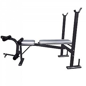 ספסל כושר עם סטנד מובנה למוט ספסל כושר עם סטנד מובנה למוט